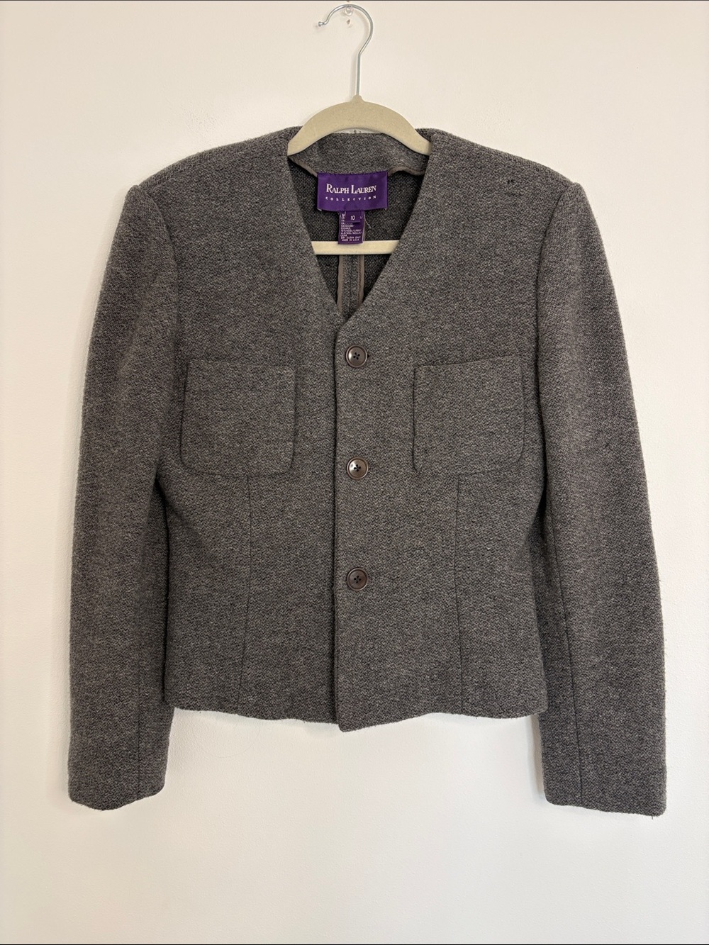 Ralph Lauren Purple Collection Wool Cashmere Blazer